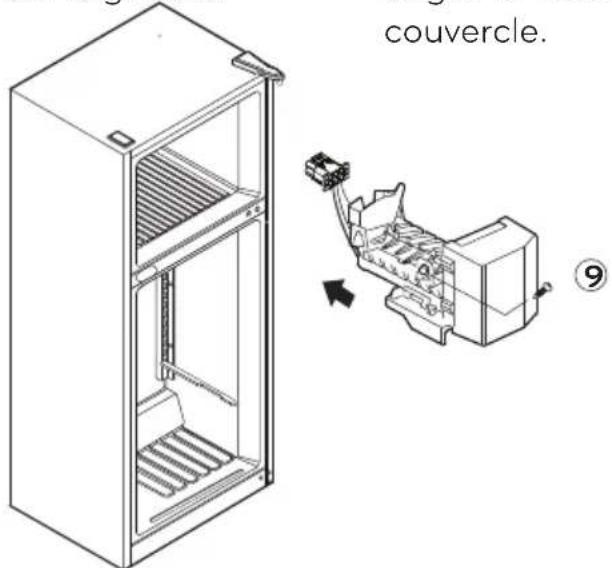 LG LK75C - Brancher la machine à glaçons - 3