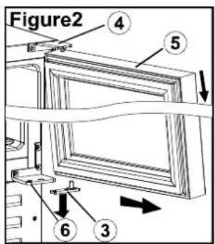 CLIMADIFF CBU7S1B - Reversing the door - 2
