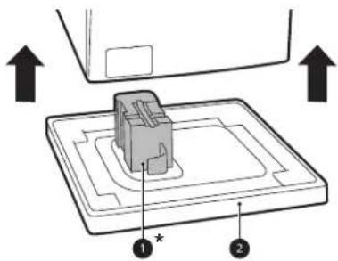 LG WM3555HWA - Despaque del material de transporte - 1