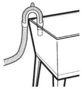 LG WM3555HWA - Using the Laundry Tub to Drain - 4