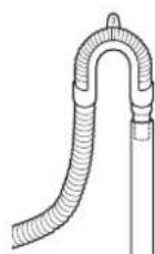 LG WM3555HWA - Using a Standpipe to Drain - 2