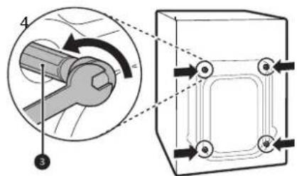 LG WM3555HWA - Removing Shipping Material - 1