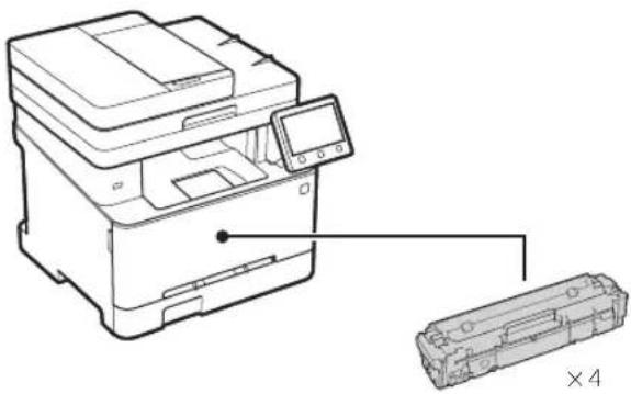 CANON iSENSYS MF651 CW - Artiklarna som ingår - 1