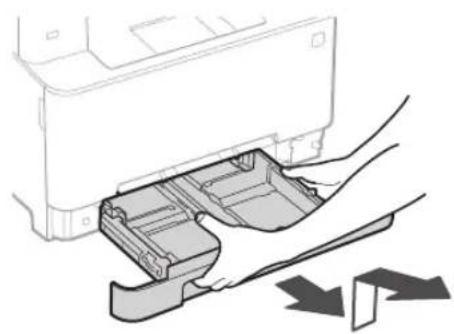 CANON iSENSYS MF651 CW - Ilægning af papir - 1