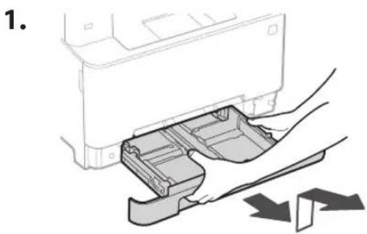 CANON iSENSYS MF651 CW - Popieriaus ïdėjimas - 1