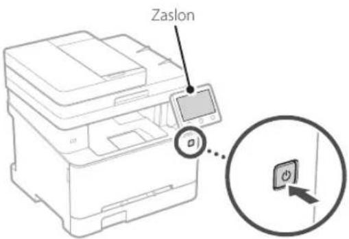 CANON iSENSYS MF651 CW - Priključitev kabla - 2