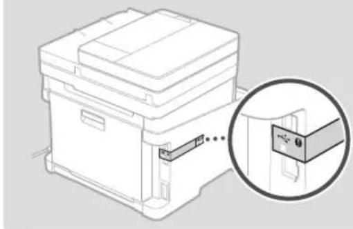 CANON iSENSYS MF651 CW - Ta bort förpackningsmaterialet - 3