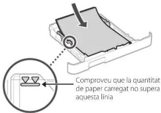 CANON iSENSYS MF651 CW - Càrrega de paper - 3