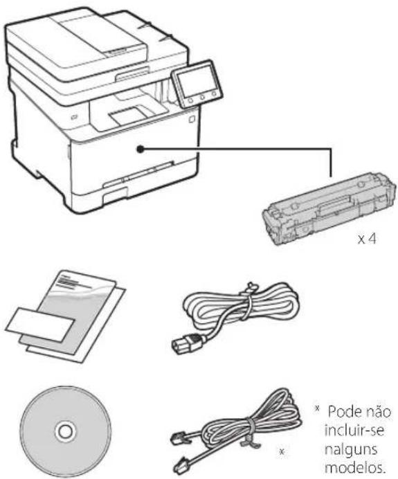 CANON iSENSYS MF651 CW - Itens incluídos - 1