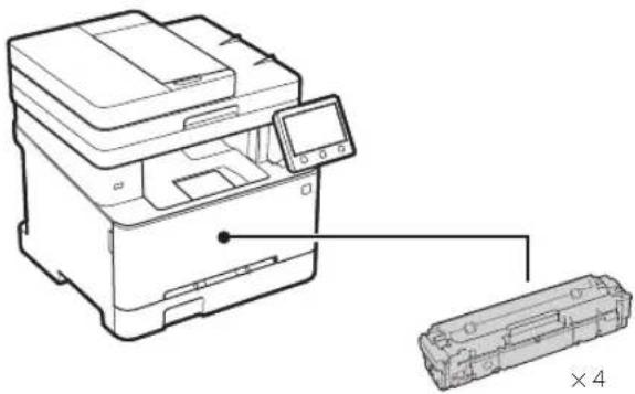 CANON iSENSYS MF651 CW - Проверка на включените елементи - 1