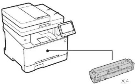 CANON iSENSYS MF651 CW - Comprobación de los elementos incluidos - 1