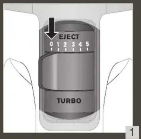 EJECT 0 1 2 3 4 5 TURBO 1