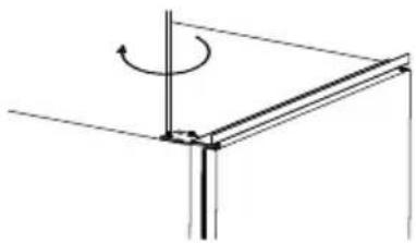 PROLINE PLF215WH - Inversion du SENS d'ouverture de la porte - 12