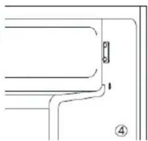 PROLINE PLF215WH - Inversion du SENS d'ouverture de la porte - 6
