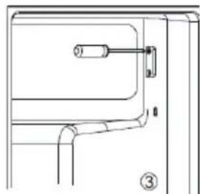 PROLINE PLF215WH - Inversion du SENS d'ouverture de la porte - 5