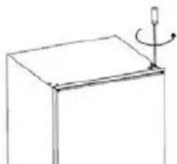 PROLINE PLF215WH - DRAAIRICHTING VAN DE DEUR WIJZIGEN - 1