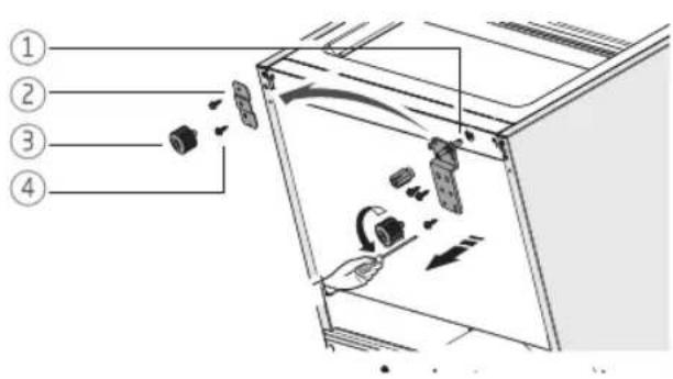 PROLINE PLC265WH - DOOR CONVERSION - 11