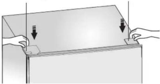 PROLINE PLC265WH - INVERSION DU CÔTÉ D'OUVERTURE DE LA PORTE - 17