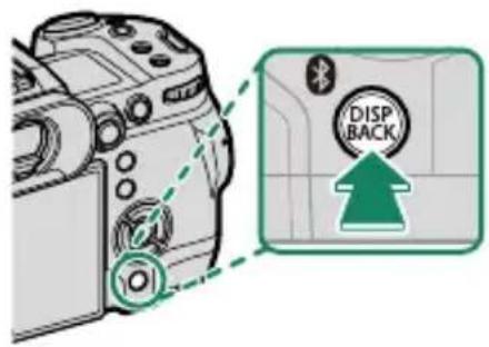 FUJIFILM XH2S - La touche disp/back - 2