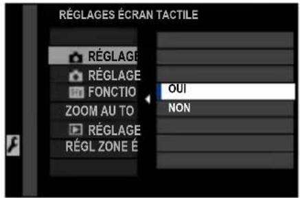 FUJIFILM XH2S - Commandes tactiles pour la prise de vue - 1
