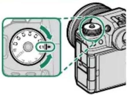FUJIFILM XH2S - Modes personnalisés - 1
