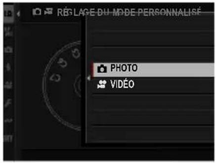 FUJIFILM XH2S - Sélection du mode : photo ou vidéo - 3