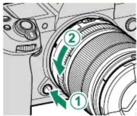 FUJIFILM XH2S - Retrait de l'objectif - 2