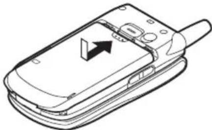 SHARP GX30c - Insertion de la carte SIM et de la batterie - 4
