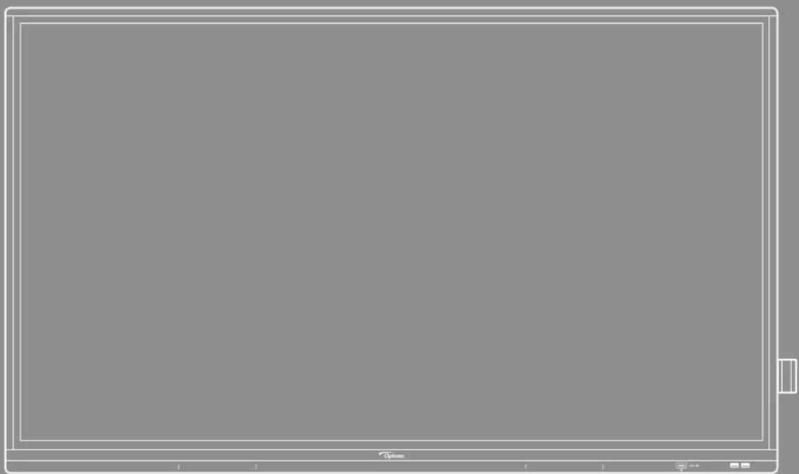 OPTOMA 5862RK - Écran plat interactif - 1