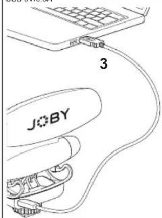 Joby Wave Pro DS - Vue d'ensemble du produit - 3