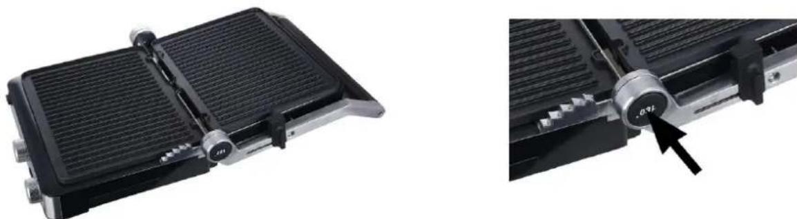 Emerio CG124243.1 - ANWENDUNG ALS EINEN OFFENEN GRILL - 1