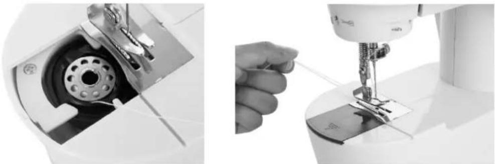 Emerio SEW122275.2 - Fil du bas (installation de la bobine inférieure) : - 1