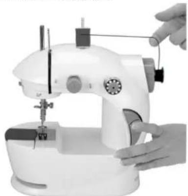 Emerio SEW122275.3 - Winding the bobbin - 1