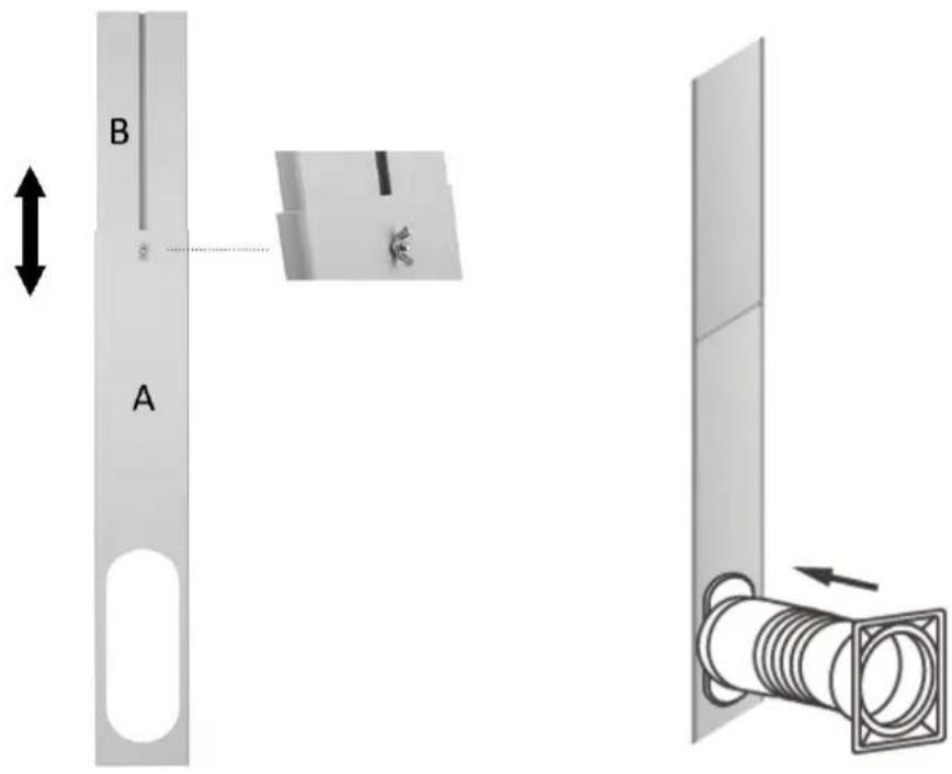 B A