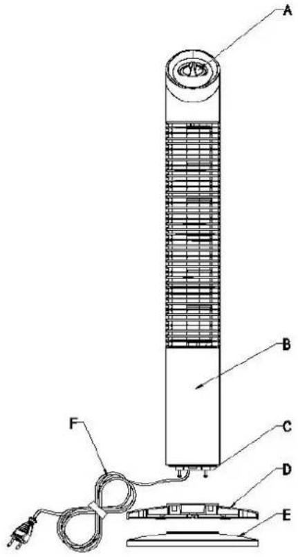 Emerio TFN110154.1 - DESCRIPTION DES PIECES - 2