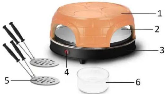 Emerio PO115847.1 - DESCRIPTION DES PIÈCES - 1