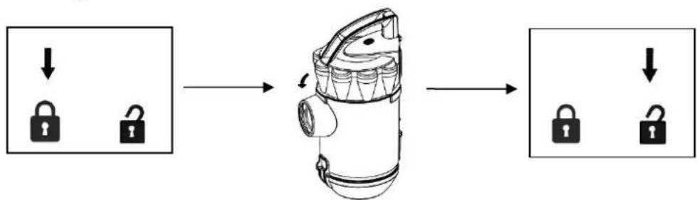 Emerio VCE108278.11 - HET STOFRESERVOIR REINIGEN - 5