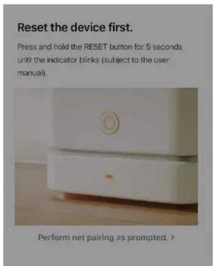 Emerio TFN214473.11 - Reset the device first. - 2