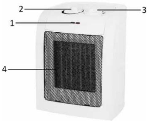 Emerio FH106145.5 - Ustawienie temperature: - 2