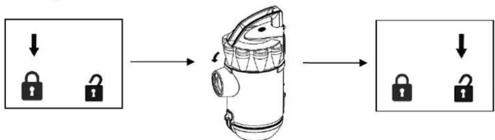 Emerio VCE108278.12 - HET STOFRESERVOIR REINIGEN - 3