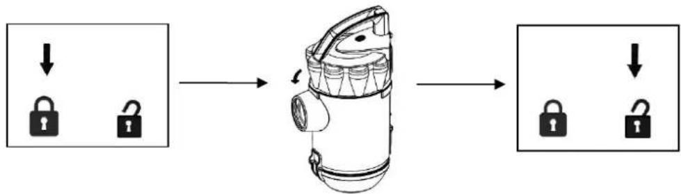 Emerio VCE108278.13 - HET STOFRESERVOIR REINIGEN - 3