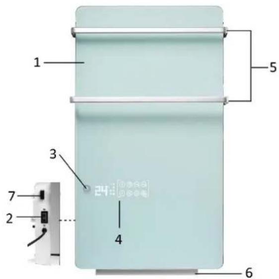 Emerio BH216560.1 - DESCRIPTION DES PIÈCES - 1