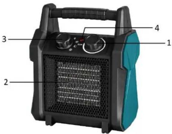 Emerio FH124239.1 - Réglement de la chaleur: - 2