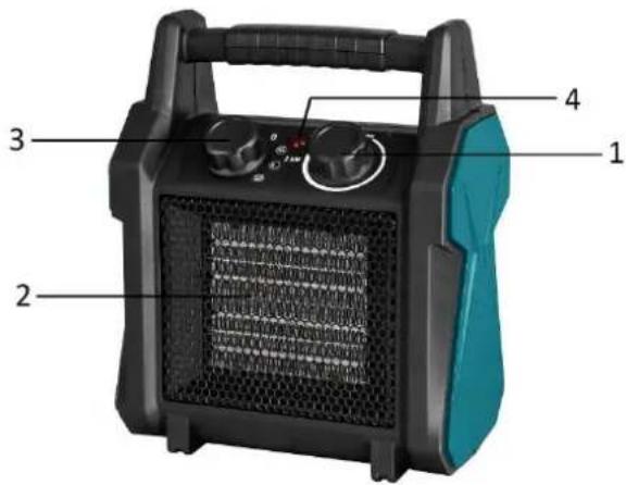 Emerio FH124239.1 - Regolazione del calore: - 4