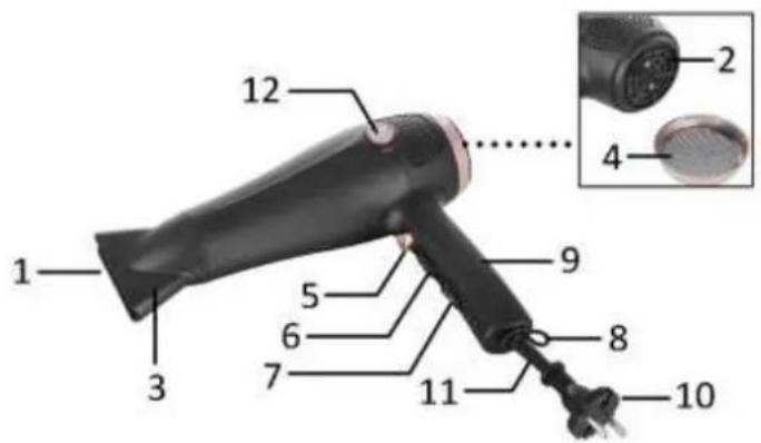 Emerio HD119520.4 - DELBESKRIVNING - 1