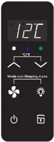 CLIMADIFF CPW204B1 - Control panel - 1
