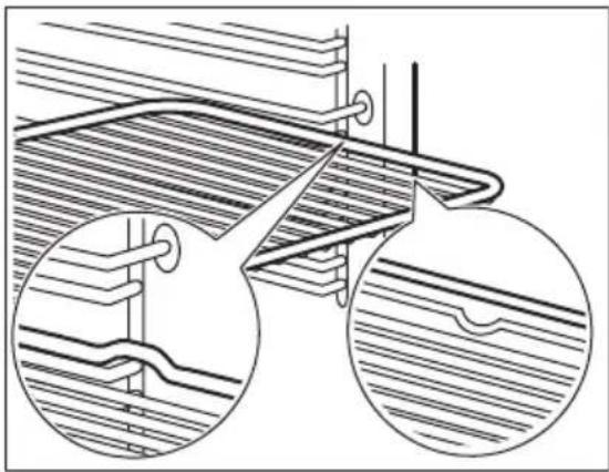 ZANUSSI ZOHKC0K2 - Grille métallique: - 1