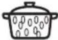 ZANUSSI ZVEEW6X3 - Recommended power settings for different kinds of food - 9