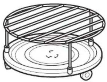 ZANUSSI ZVEEW6X3 - Grill rack set: - 1