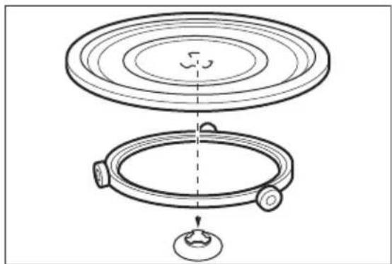 ZANUSSI ZVEEW6X3 - Draaiplateauset: - 1